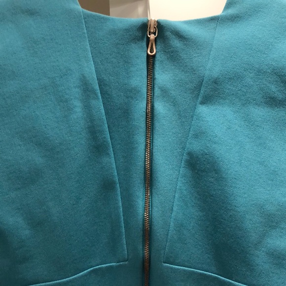 Roland Mouret Aqua Blue Stretch Dress - Picture 4 of 8